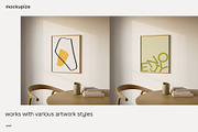 4x5 Kitchen Scene Frame Mockup, a Household Mockup by mockupize (Thumbnail 5 of 7)