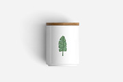 Watercolour Plants & Branches, an Illustration by GraphicSupplyCo. (Thumbnail 7 of 7)