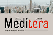 Meditera Rounded, a Sans Serif Font by Craft Supply Co. (Thumbnail 1 of 8)