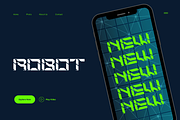 Modern Space - Techno Logo Font, a Sans Serif Font by Nirmana Visual (Thumbnail 6 of 11)