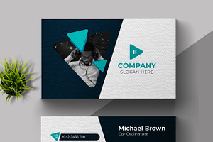 Singer Business Card Design