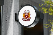Resto Chef Mascot Logo Design, a Branding & Logo Template by Artnivora.Std (Thumbnail 3 of 3)