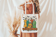 The Golden Ghouls Girls Halloween Pn, an Illustration by Libby Wishes (Thumbnail 3 of 4)