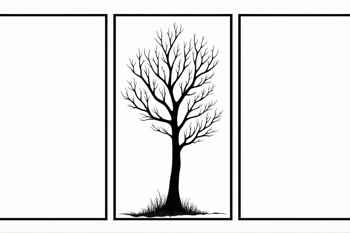 Multi-Panel Tree Silhouette Laser, a Graphic by Creativeshirt (Photo 8 of 9)