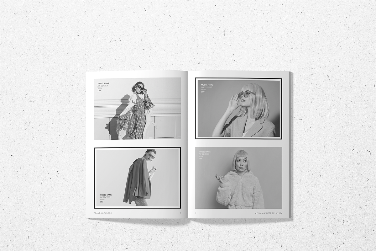 LULAH Fashion Lookbook, a Magazine Template by SonaGeciova (Photo 6 of 19)