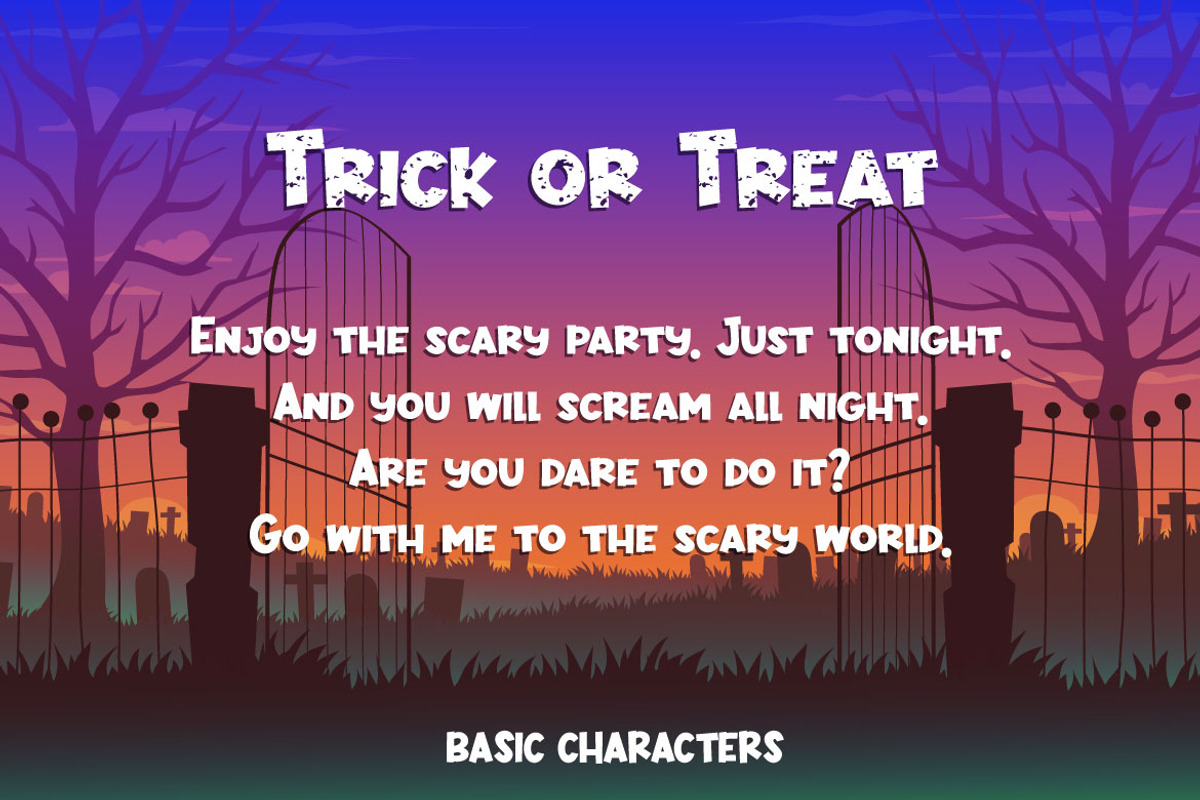 The Killer Halloween Family Font, a Font by Mightyfire (Photo 2 of 3)