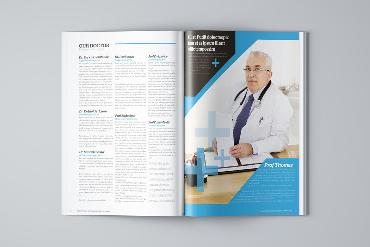 Professional medical brochure design, a Brochure Template by www.lemongraphic.design (Photo 5 of 6)