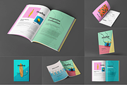 A4 Magazine Mock-up, a Books & Magazine Mockup by BLISS DESIGN (Thumbnail 1 of 4)