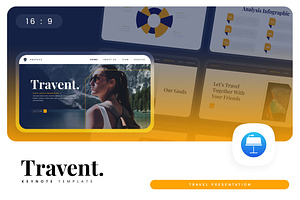 Travent – Keynote Template, a Presentation Template by Ermedia Studio