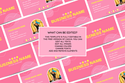 Colorful Business Card Template, a Business Card Template by SunshineStudioBoutique (Thumbnail 3 of 9)