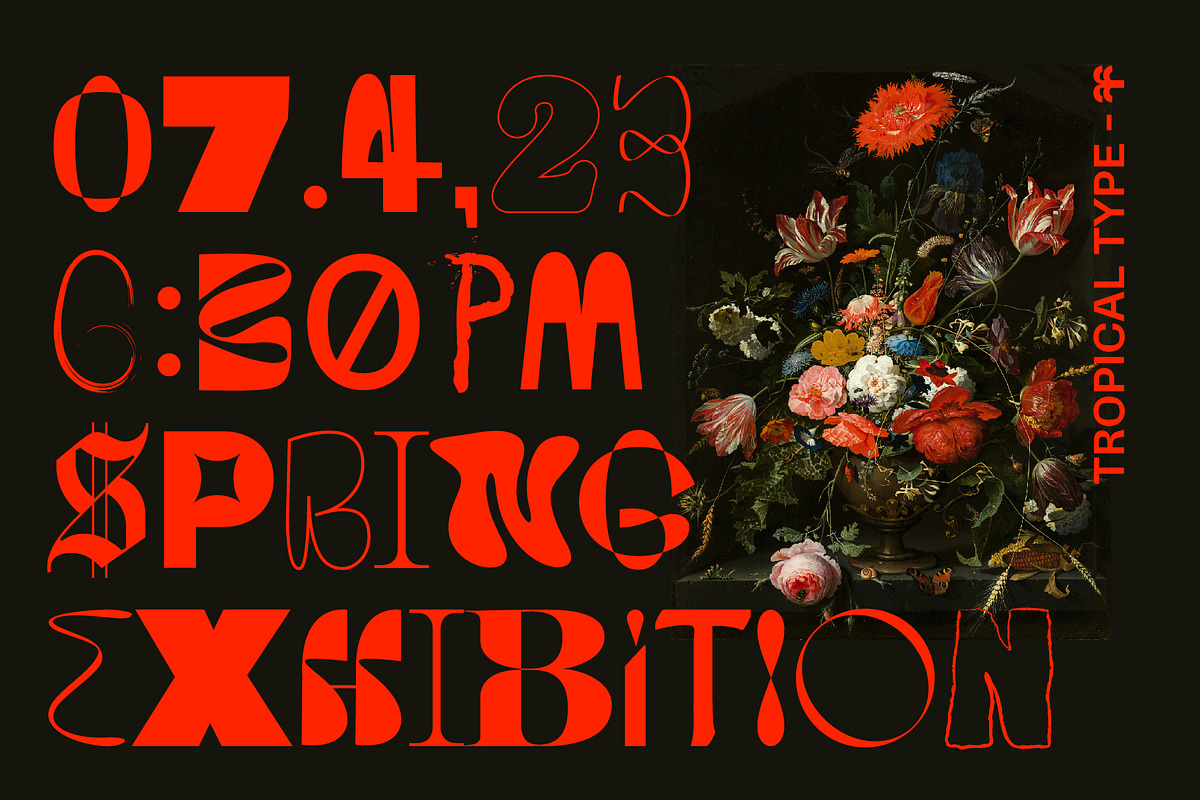 Alpha Punk - Mix and Match Font, a Blackletter Font by Tropical Type (Photo 4 of 11)