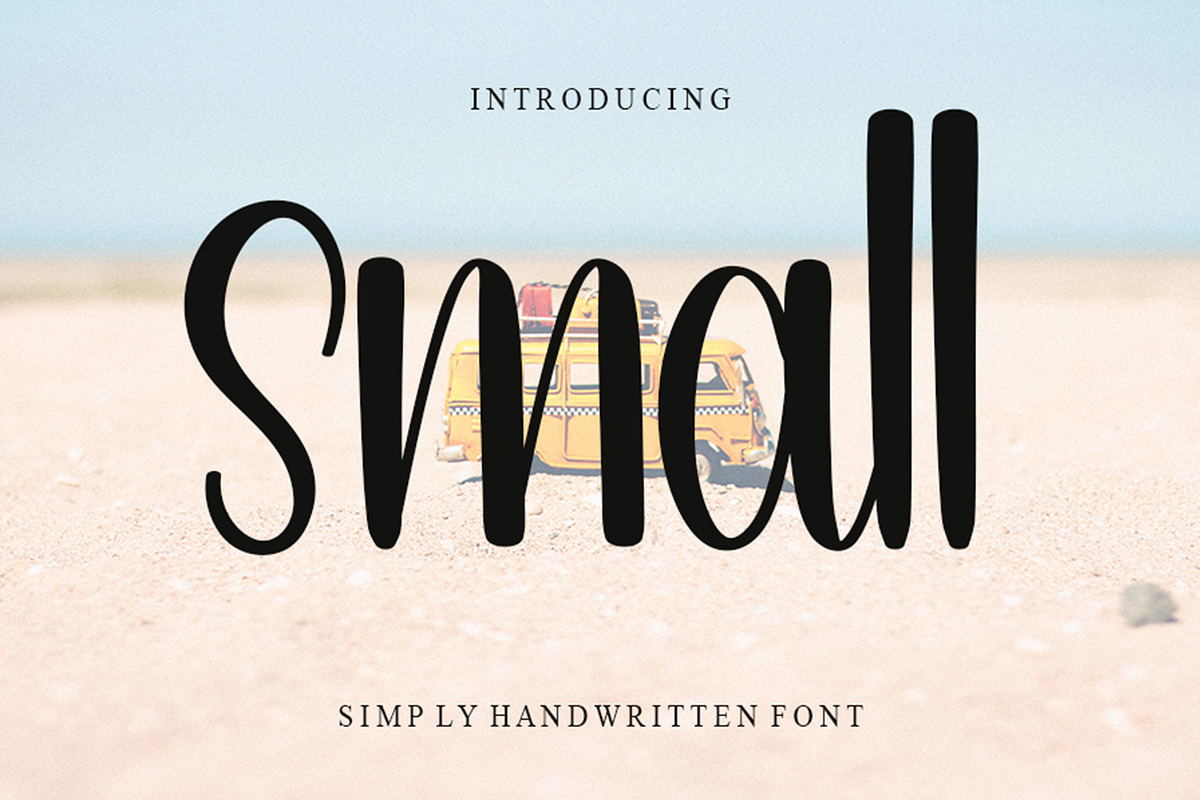 Small - Handwriting Font