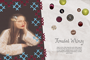 Threaded Whimsy: Collage Kit, an Object Graphic by TiriCo (Thumbnail 7 of 13)