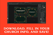 Christmas Church Sermon Series, a Background Graphic by Blue River Studio (Thumbnail 6 of 8)
