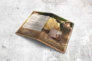 Funeral Program Vintage Yellow Roses, a Brochure Template by Final Tribute (Thumbnail 5 of 5)