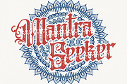 Crayscale-Blackletter Victorian Font, a Blackletter Font by Flawless And Co (Thumbnail 5 of 10)