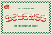 HobSnob Reverse Contrast Slab Serif, a Slab Serif Font by Colt Type Co (Thumbnail 1 of 5)