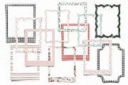 Holiday Frames, Papers & Washi Tape, an Object Graphic by patternpop studio (Thumbnail 6 of 7)