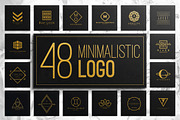 48 Minimalistic Logo, a Branding & Logo Template by Michael Rayback Design (Thumbnail 1 of 10)