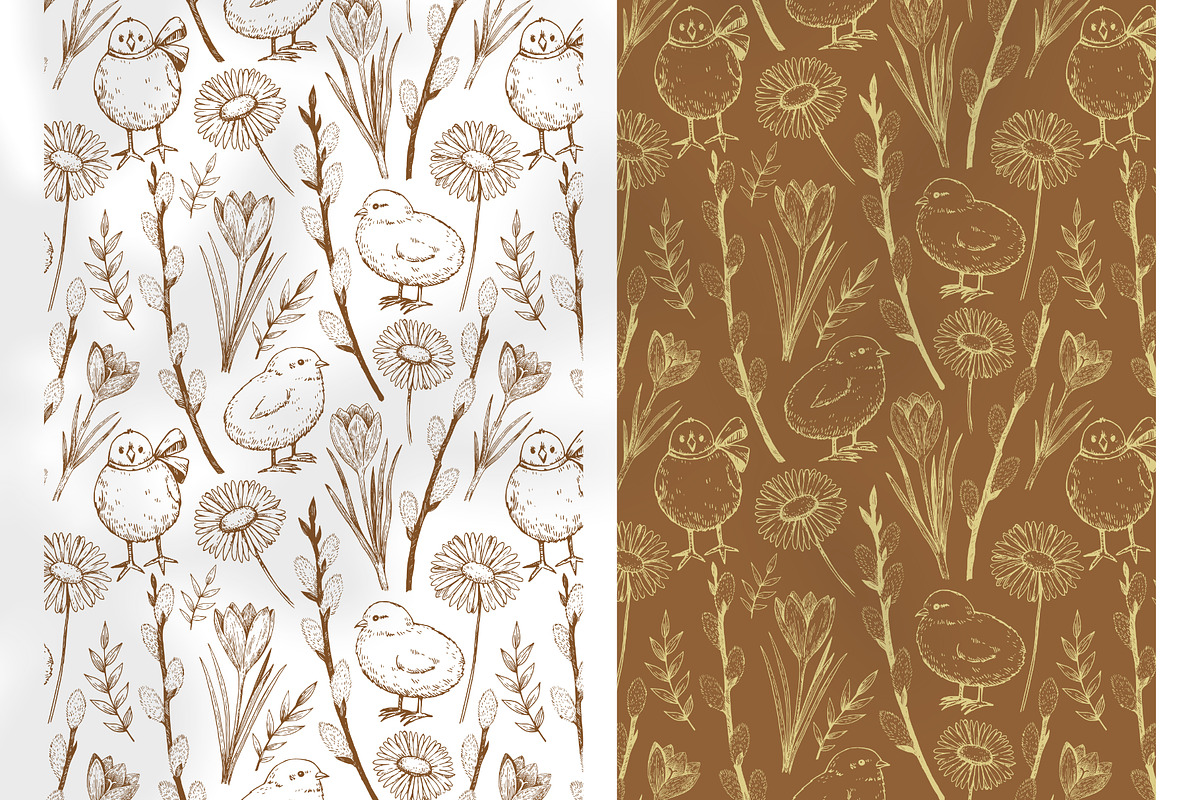Easter patterns and elements, a Pattern Graphic by Robusta (Photo 6 of 9)