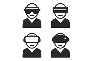 Virtual And Augmented Reality Icons