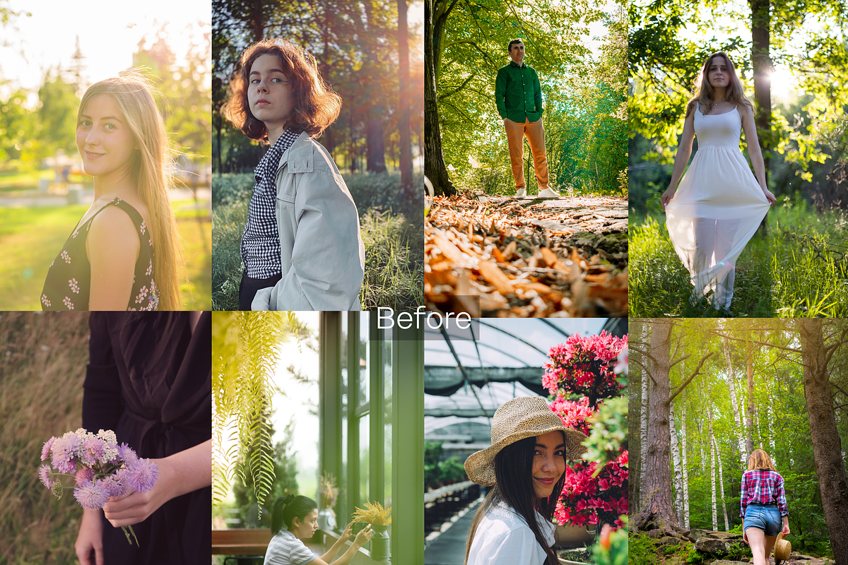 10 Spring Green Lightroom Presets, a Preset Add-On by RamsaGraphi (Photo 2 of 10)