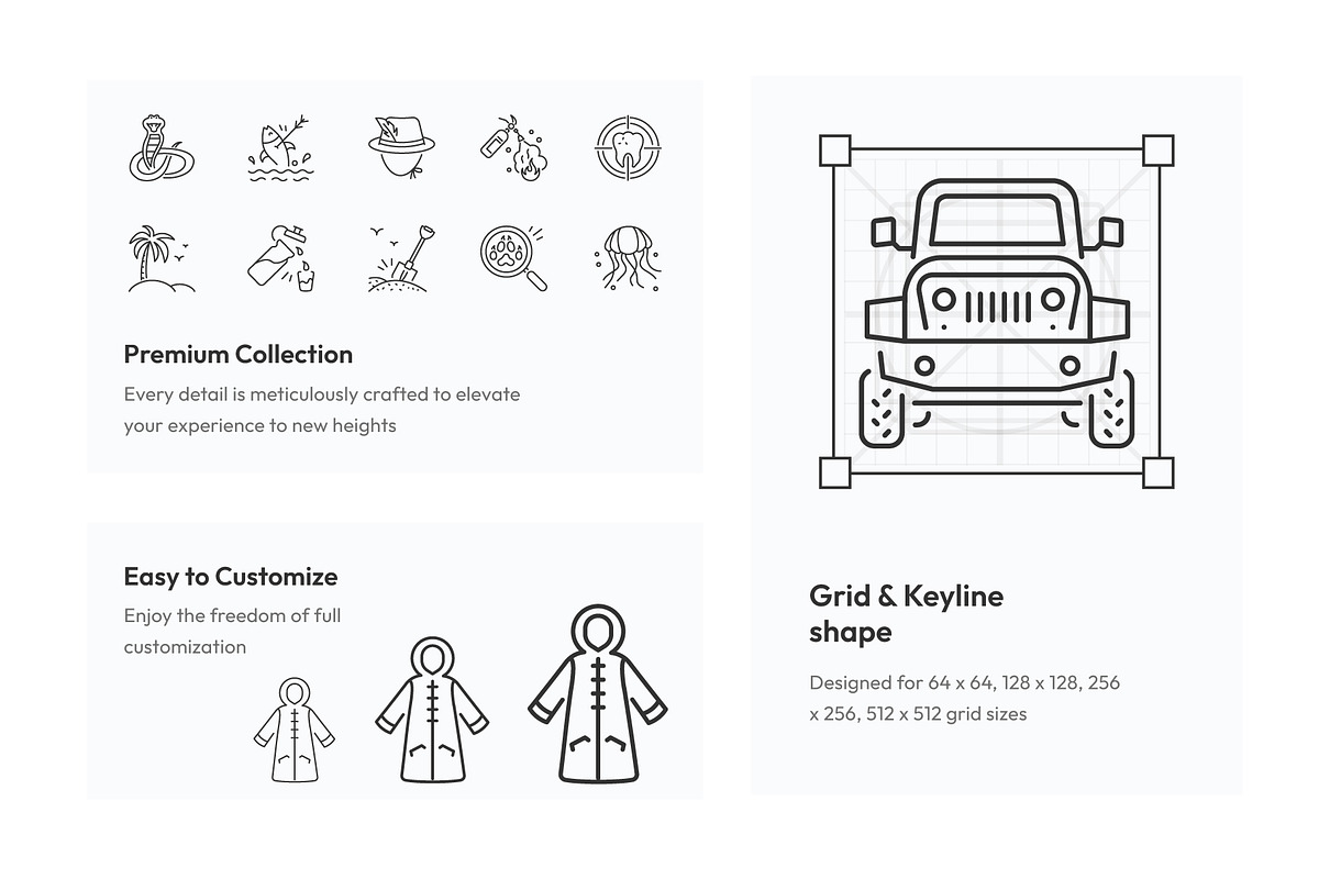 Hunting Outline Icon Pack, an Outline Icon by Prosymbols (Photo 3 of 5)
