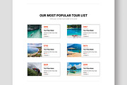 Travel Agency Landing Page Design, a Landing Page Template by MightyDesign (Thumbnail 4 of 9)