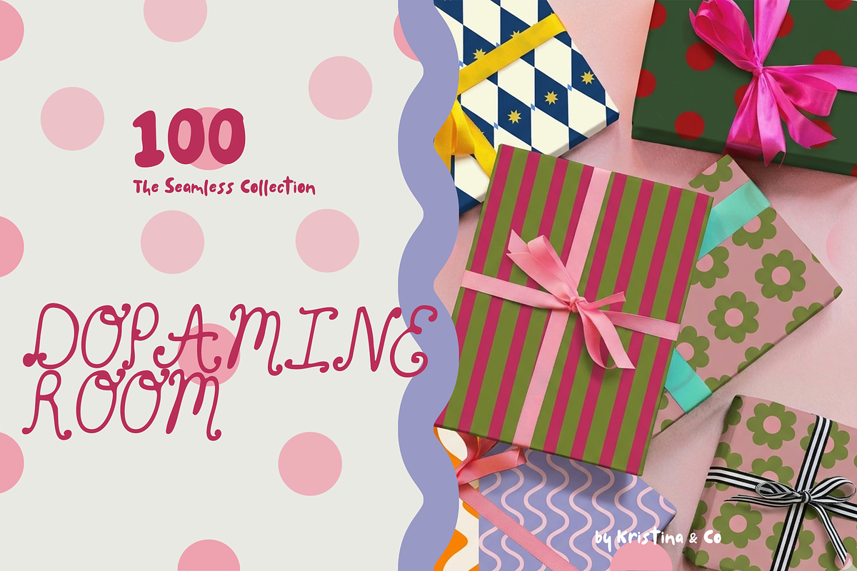 100 Domapine Room Seamless Pattern, a Pattern Graphic by Kristina&Co (Photo 1 of 15)