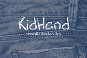White Chalk Kid Scribbled Font, a Blackletter Font by RabbitAndPencil (Thumbnail 10 of 10)
