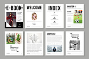 Modern E-book Design Template, an UI Kit Template by ContestDesign (Thumbnail 2 of 3)