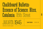 Jerome - Condensed Slab Serif, a Slab Serif Font by peterdraw (Thumbnail 14 of 17)