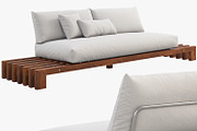 Beltempo Trimmer 3-seat sofa, a Furniture 3D Model by 3dmitruk (Thumbnail 1 of 11)