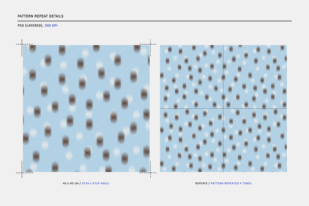 Abstract Blurred Dot Pattern, a Pattern Graphic by Talip Memis (Photo 2 of 14)