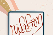 Joyful Procreate Brush Calligraphy, a Brush Add-On by HowJoyful  (Thumbnail 31 of 44)