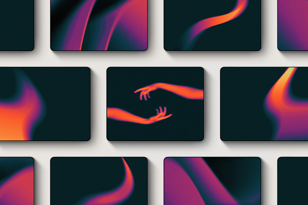 Thermal Gradient Backgrounds Vol.2, a Gradient Add-On by May Motif (Photo 5 of 13)