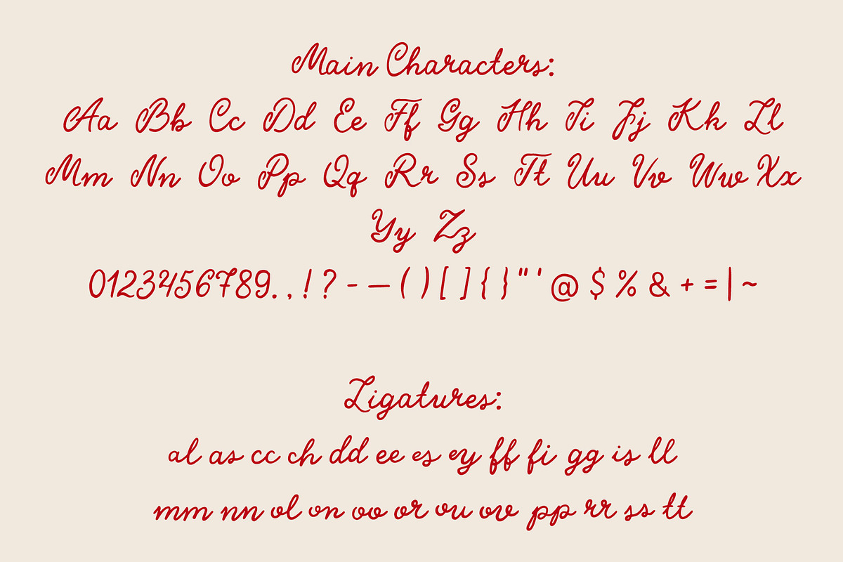Mignonette Script Font, a Font by Lanastace Studio (Photo 12 of 13)