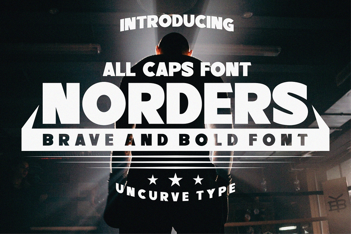 Norders, a Sans Serif Font by uncurve (Photo 1 of 6)