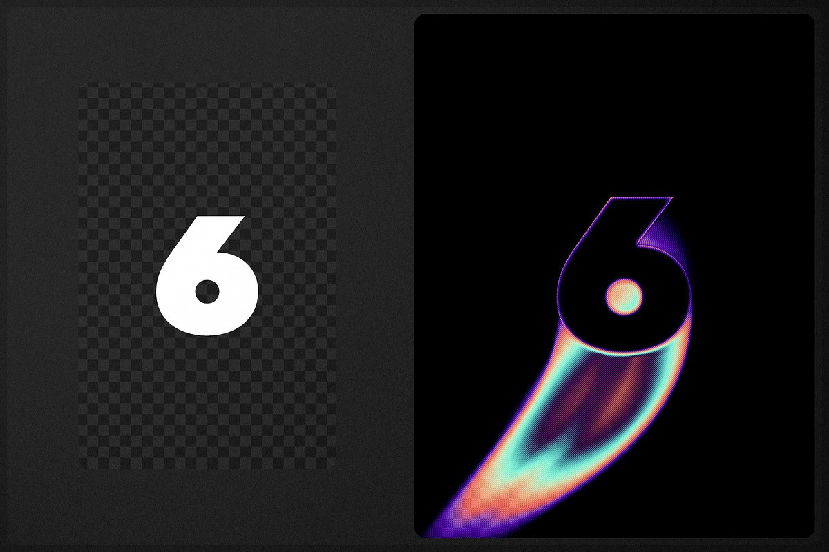 Psychedelic Glow Text Effect, a Layer Style Add-On by Milka (Photo 3 of 5)