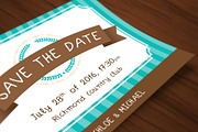 Wedding Invitations Set - Turquoise, an Invitation Template by Elegrad Design Agency (Thumbnail 10 of 12)