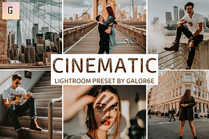 Lightroom Preset CINEMATIC - GALOR6E