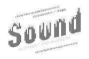 Colorful Sound Wave Alphabet, a Graphic by Pro_Vector (Thumbnail 4 of 4)