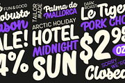 Cherry Script & Sans Font, a Script Font by Fenotype (Thumbnail 5 of 11)