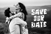 Cracky Display Font, a Font by chekart (Thumbnail 5 of 6)