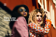 Tiny Lens Glass Effect Photo, a Layer Style Add-On by WudelMbois Studio (Thumbnail 1 of 3)