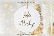 Ceramic Ornament Video Mockup, a Cups & Container Mockup by MockupsBox (Thumbnail 1 of 5)