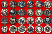 Christmas patchwork ornament  Bundle, a Seasonal Illustration by ElenazlataArt (Thumbnail 6 of 7)