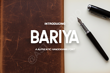 Bariya Modern Luxury Script Font | E