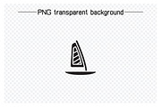 Sailing Boat and Ship Icons, a Transportation Illustration by Designfour (Thumbnail 3 of 7)