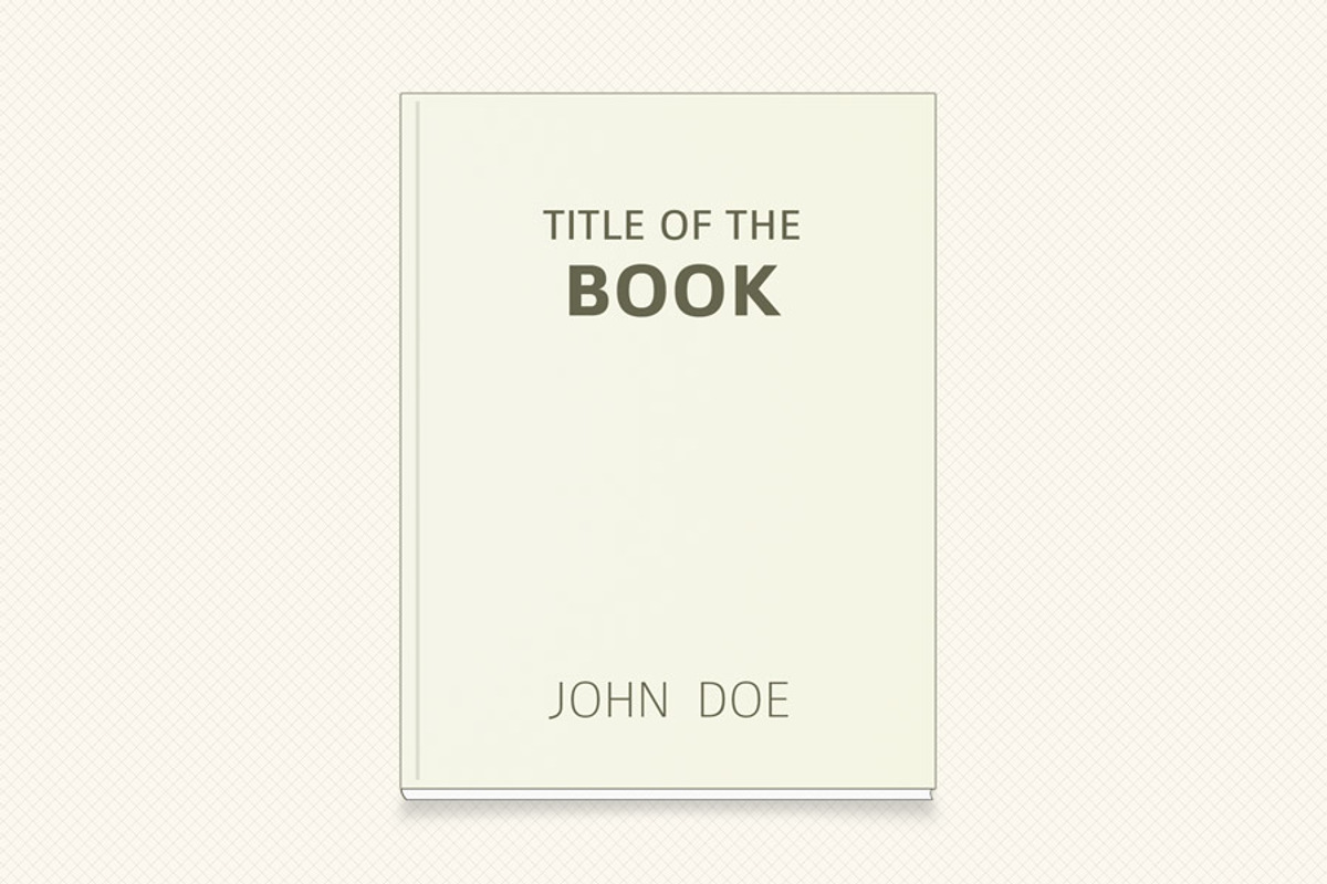 Easy Book Mockup, a Print Template by Sargatal (Photo 2 of 5)